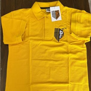 Mens Yellow Short Sleeves Polo
Shirt